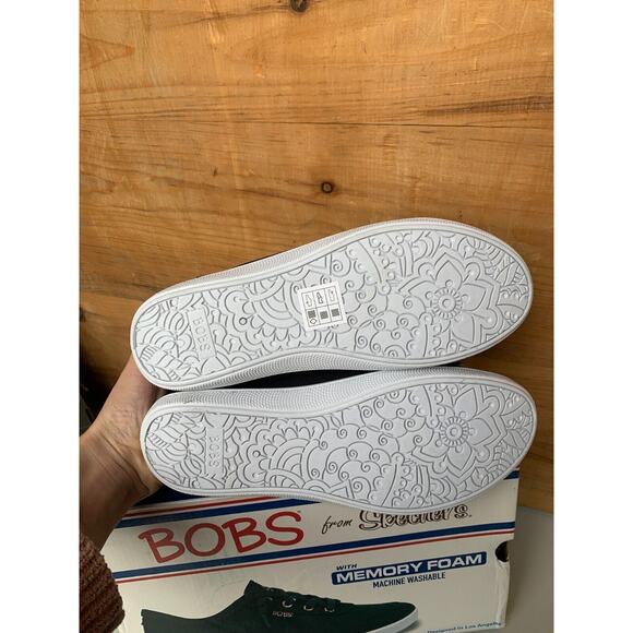 NWT Bobs B Cute- Fresh Times Heathered Black Muti colored on bottom size 9 - Picture 5 of 5